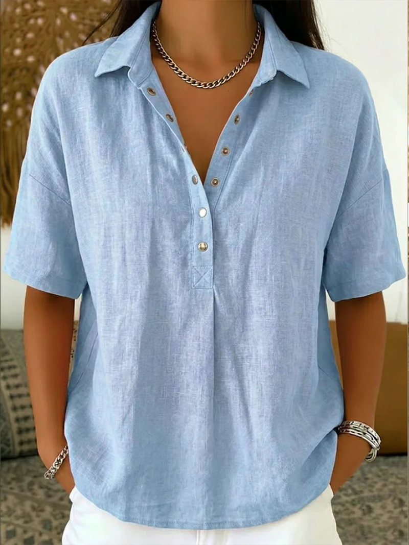 Astralie | Elegant Casual Blouse with Relaxed Fit — additional view 5