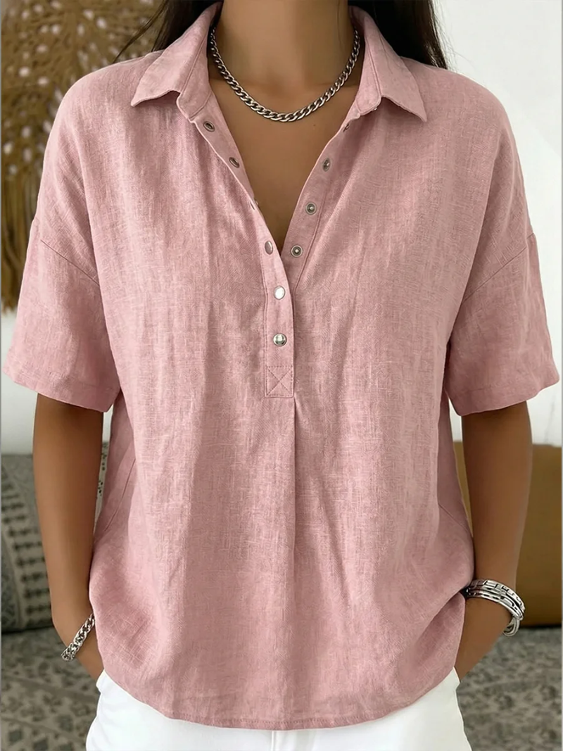 Astralie | Elegant Casual Blouse with Relaxed Fit — additional view 4