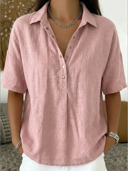 Astralie | Elegant Casual Blouse with Relaxed Fit — additional view 4