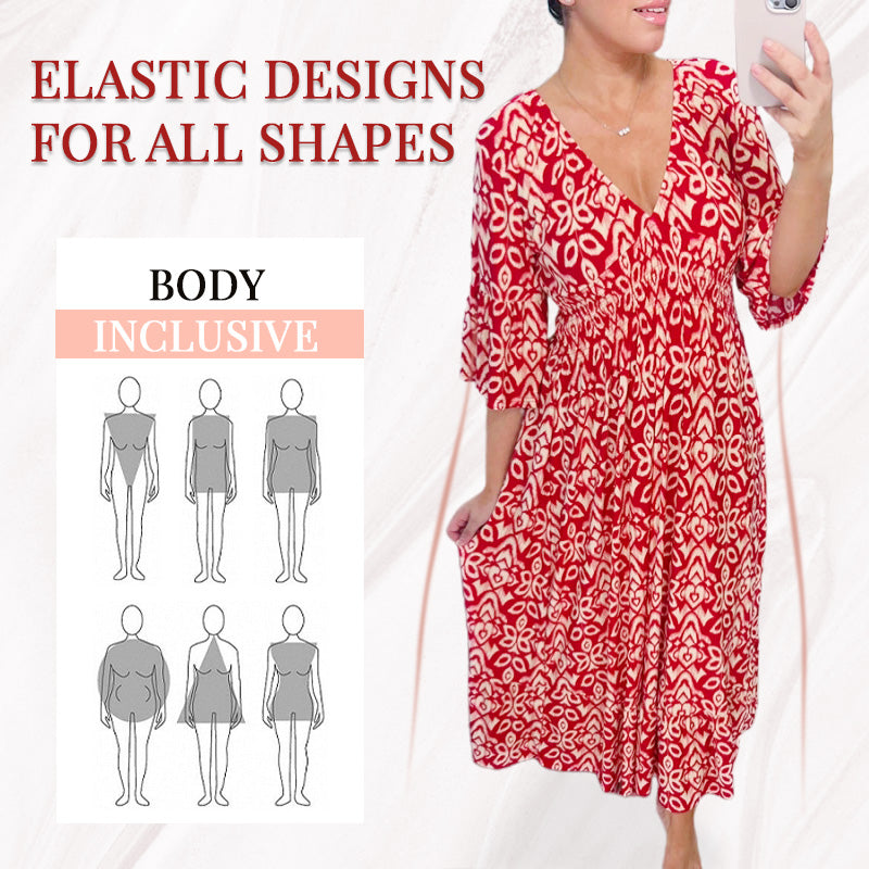 Morvaine boho wrap maxi dress - view 5