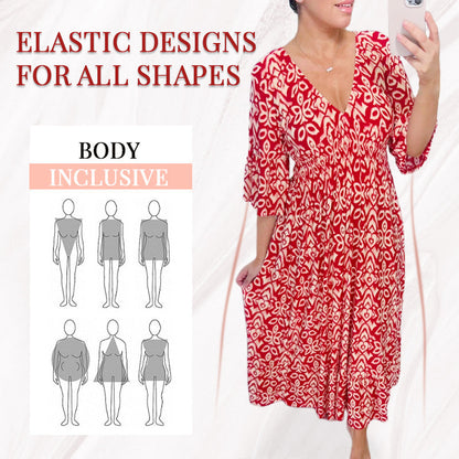 Morvaine boho wrap maxi dress - view 5