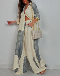 Edali | Comfortable Trousers And Shirt Set