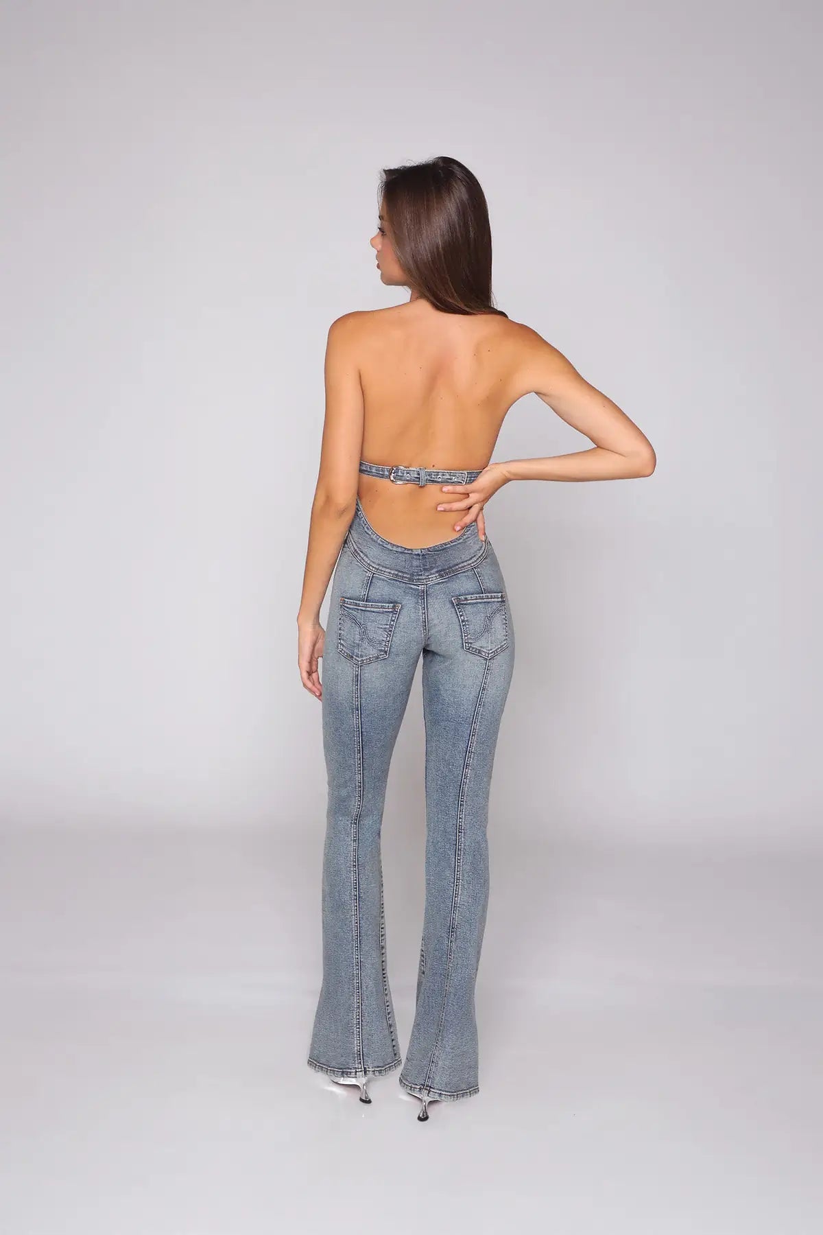 Daverienne — denim jumpsuit view 5