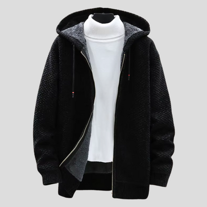 Men's Fleece Hoodie, Hooded Sweatshirt - view 4