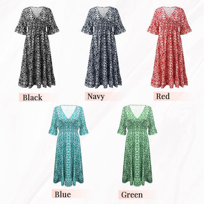 Morvaine boho wrap maxi dress - view 7