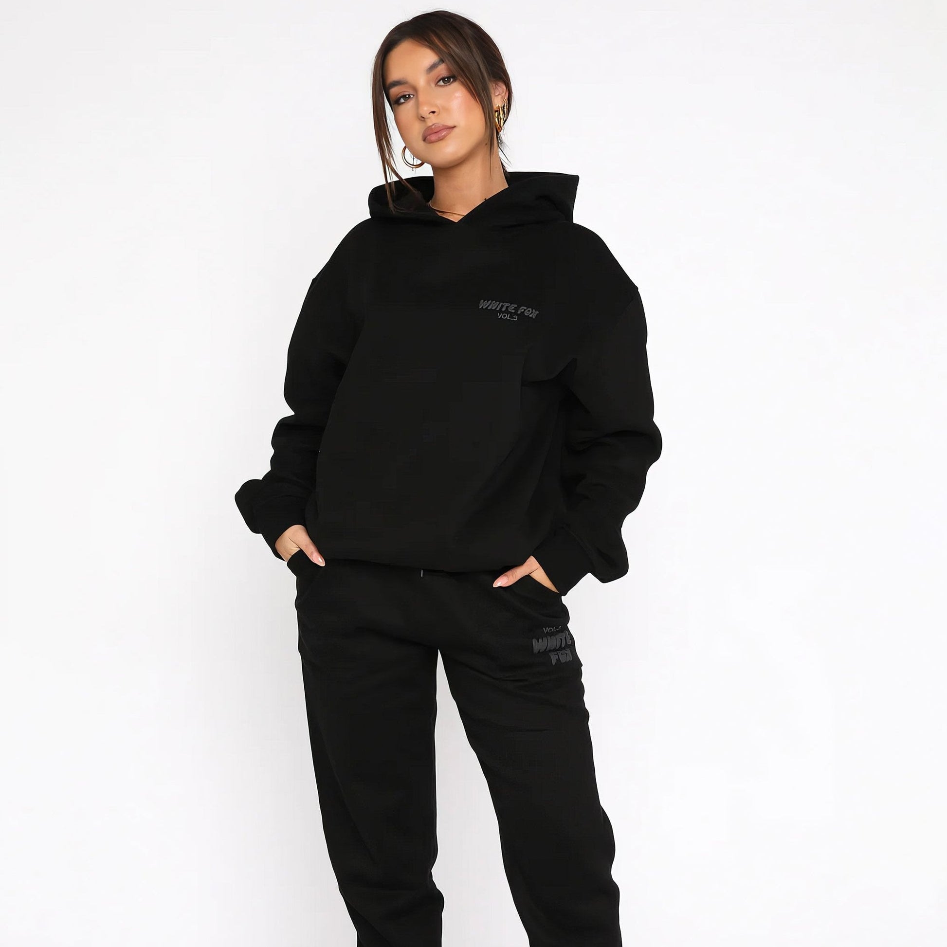 Verienne — Black tracksuit set