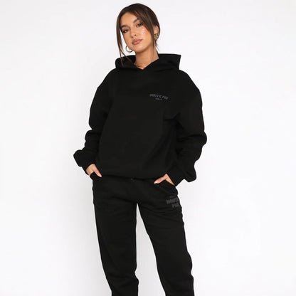 Verienne — Black tracksuit set