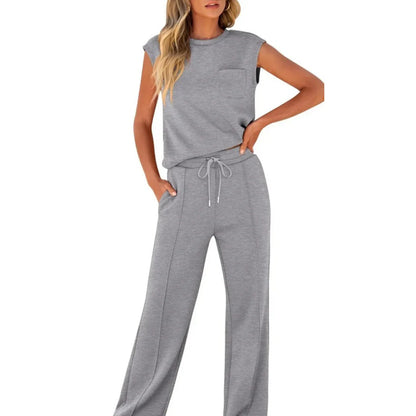 Brielle Gray co-ord set - front view