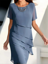 Diora | Tiered Ruffle Dress