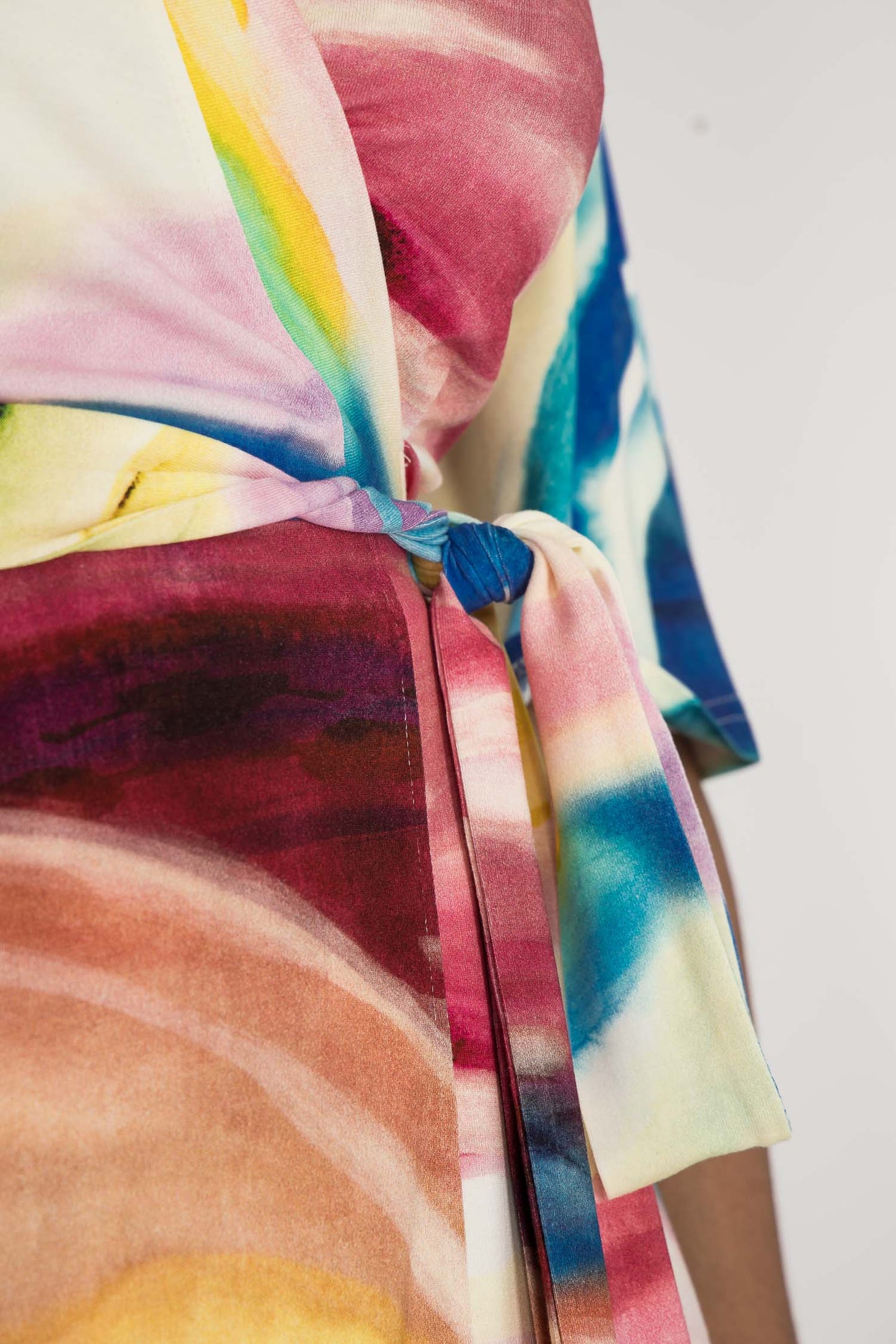 Beleria — wrap maxi dress view 7