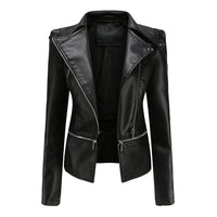 Bruna | Elegant Leather Jacket