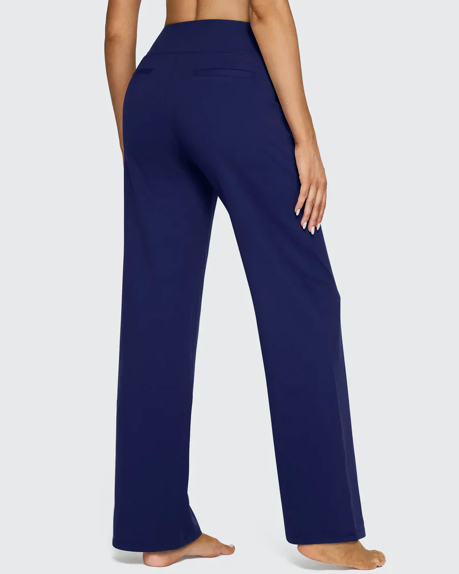 Renvox | High-waist business casual tailored trousers