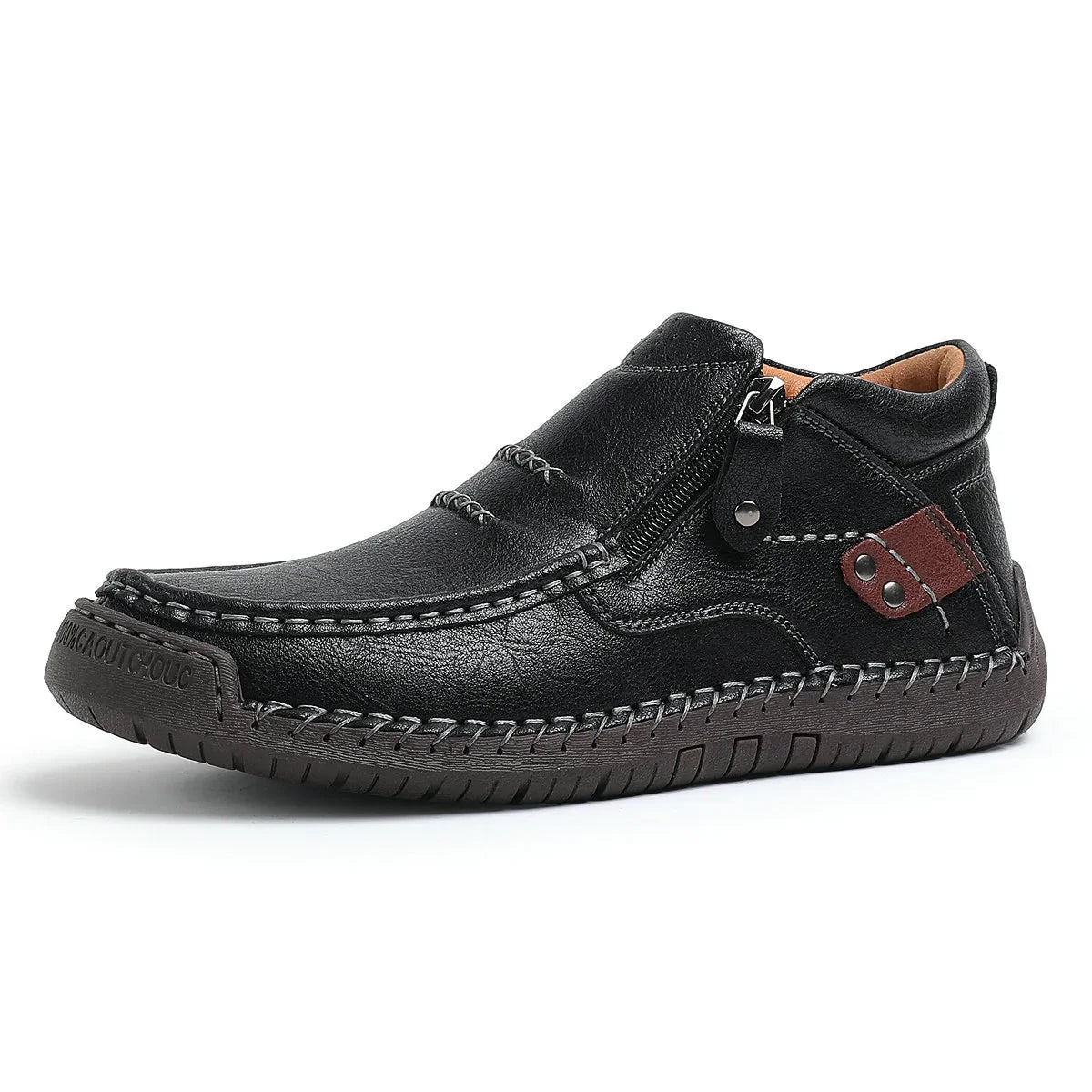 Tervek — men's leather loafers view 8