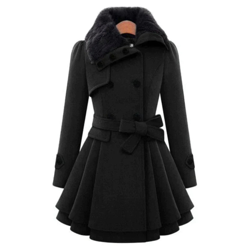 Women's Vintage Trench Coat, Belted - view 3