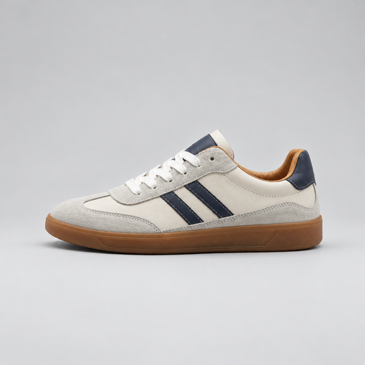 Men's Classic Retro Trainers, Lace-Up Sneakers