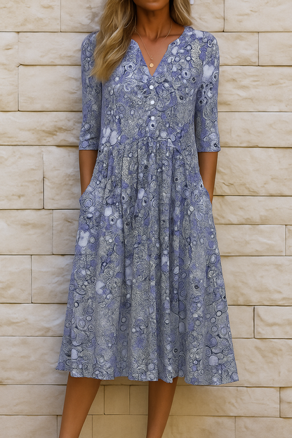 Iselle — midi dress view 2
