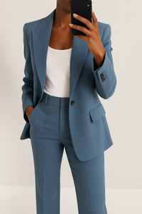 Women's Tailored Two Piece Set, Soft Structured Co Ord