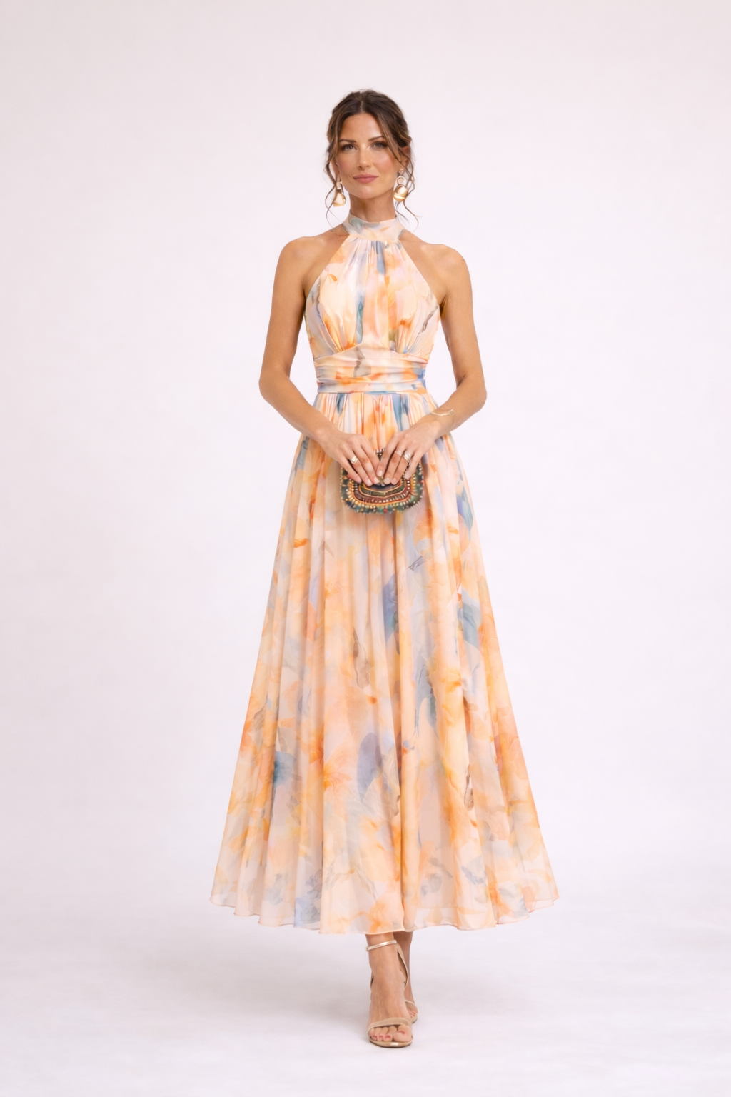 Solenne dress front view