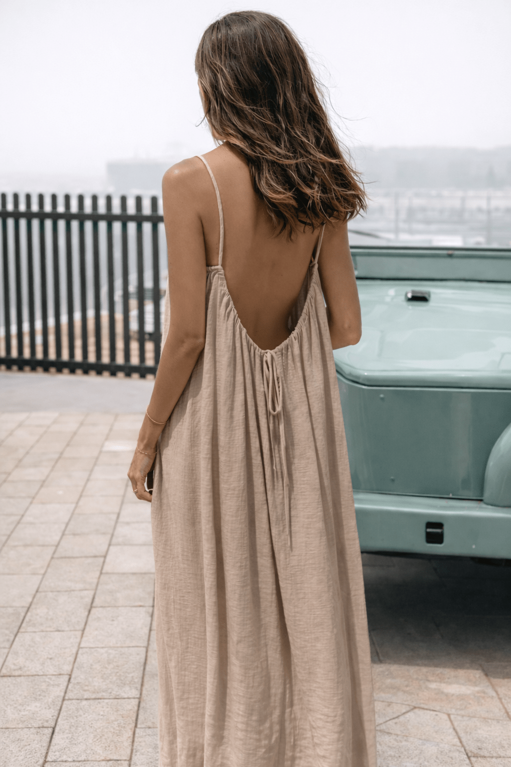 Lorvine Mocha dresses - front view