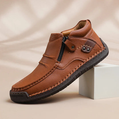 Tervek — men's leather loafers view 4