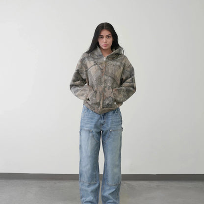 Benjamin | Felpa unisex con stampa camouflage