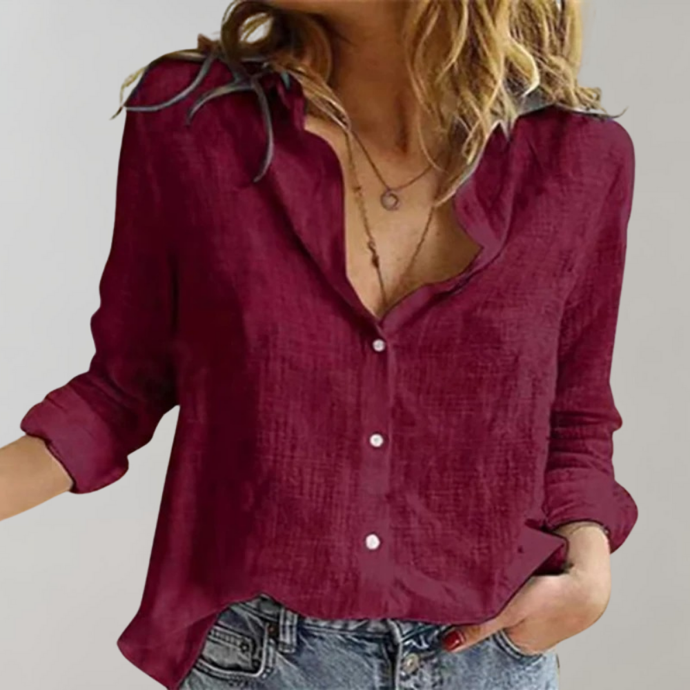 Gadea | Camicia da Donna in Lino e Cotone