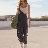 Antonella | Strap Dungaree Jumpsuit