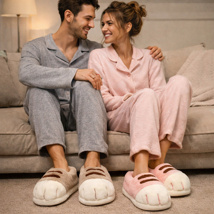 FelinePaws | Pantofole a Forma di Zampa di Gatto