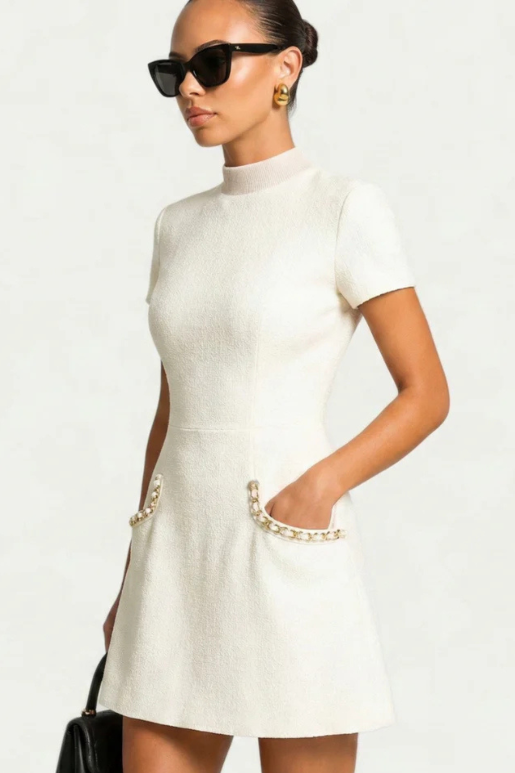 Laurenne — hem detail