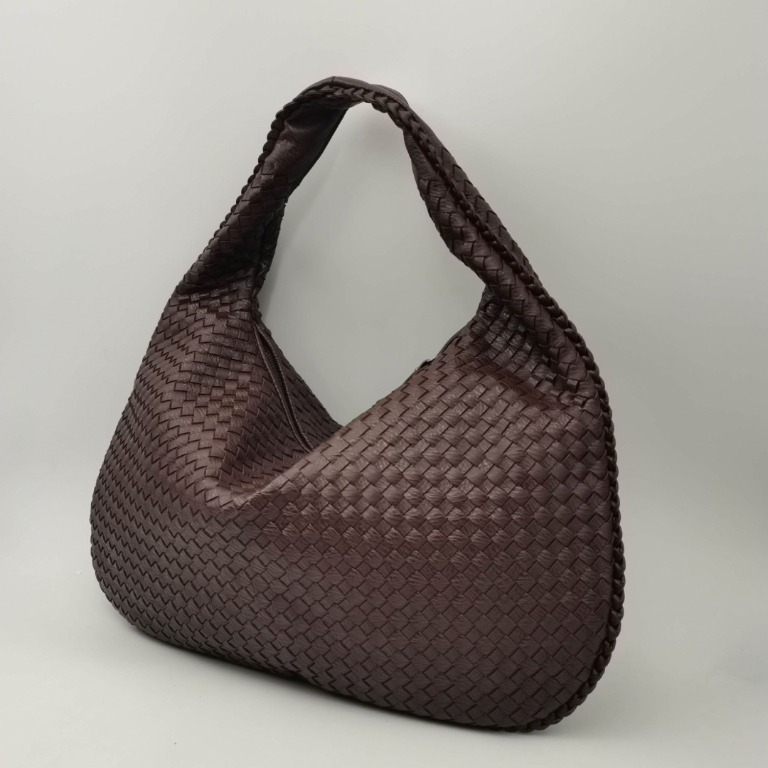 Bernaia | Woven Moon Bag