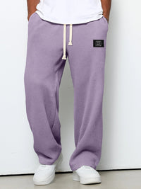 Men's Waffle Drawstring Trousers, Casual