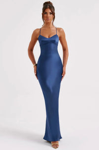 Talvienne | Maxi Dress Sweetheart Bias-Cut Slip Floor Length