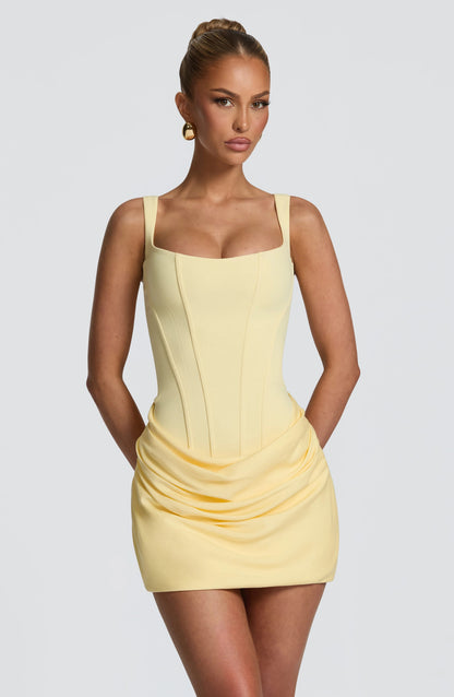 Julls | Elegant Fitted Mini Dress For Evening Styling