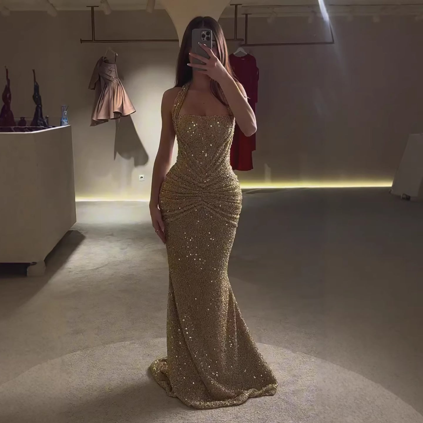 Maravelle — maxi dress view 3