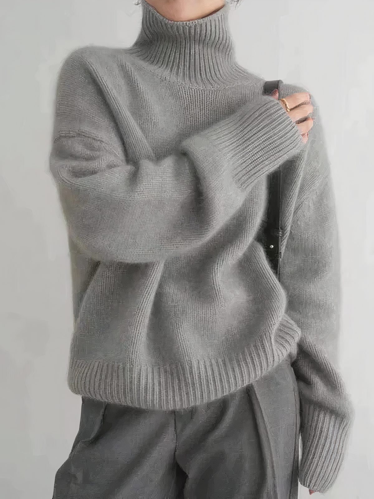 Joanna | Soft Touch High Neck Jumper