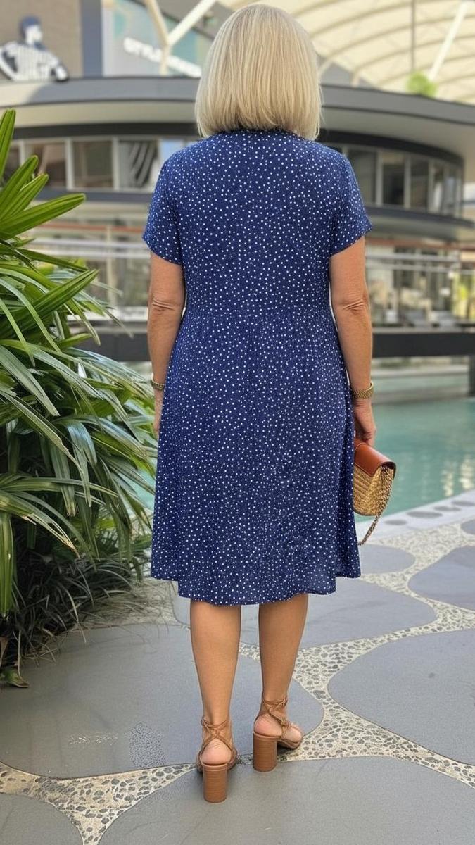 Azuelle — midi dress view 3