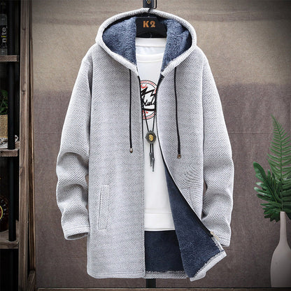 Men's Hooded Fleece Jacket, Zip-Up - view 4