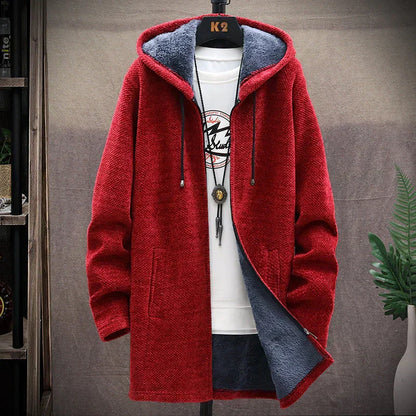 Men's Hooded Fleece Jacket, Zip-Up - view 3