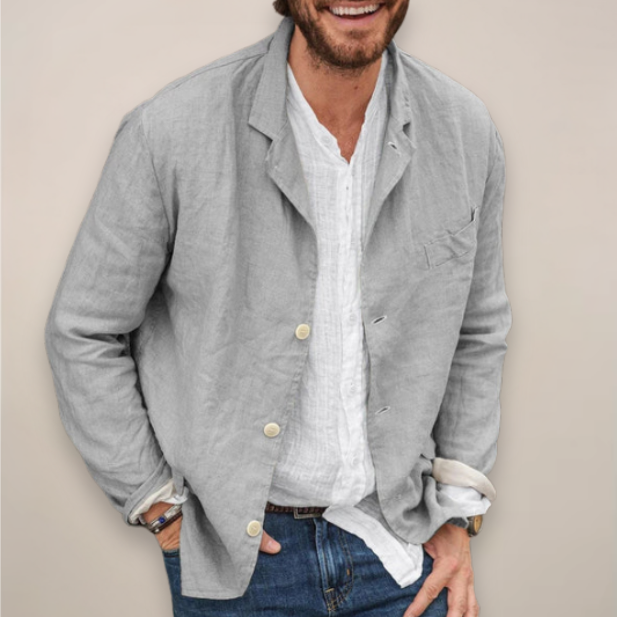 Men's Blazer, Tailored Jacket - view 2
