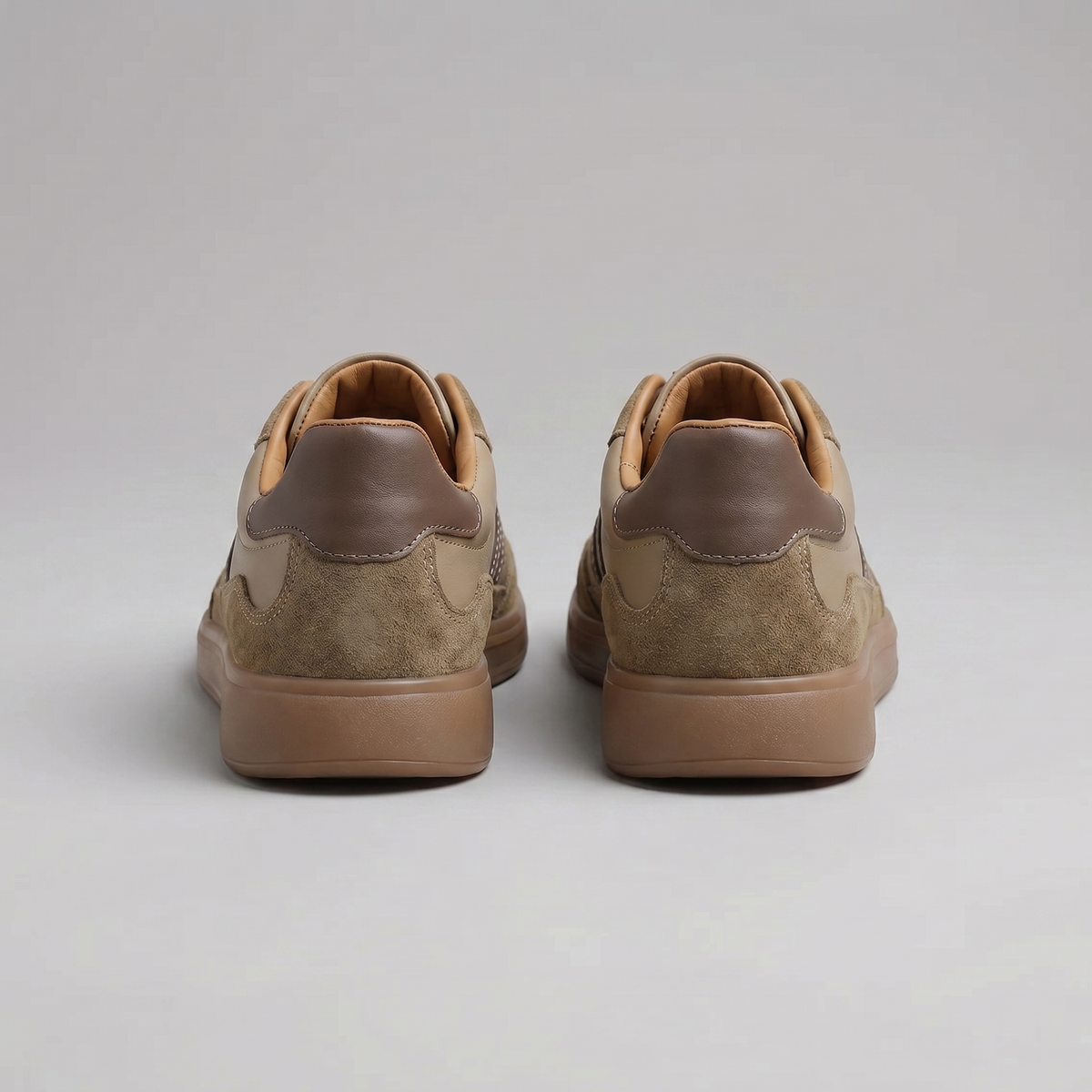 Men's Classic Retro Trainers, Lace-Up Sneakers - view 10
