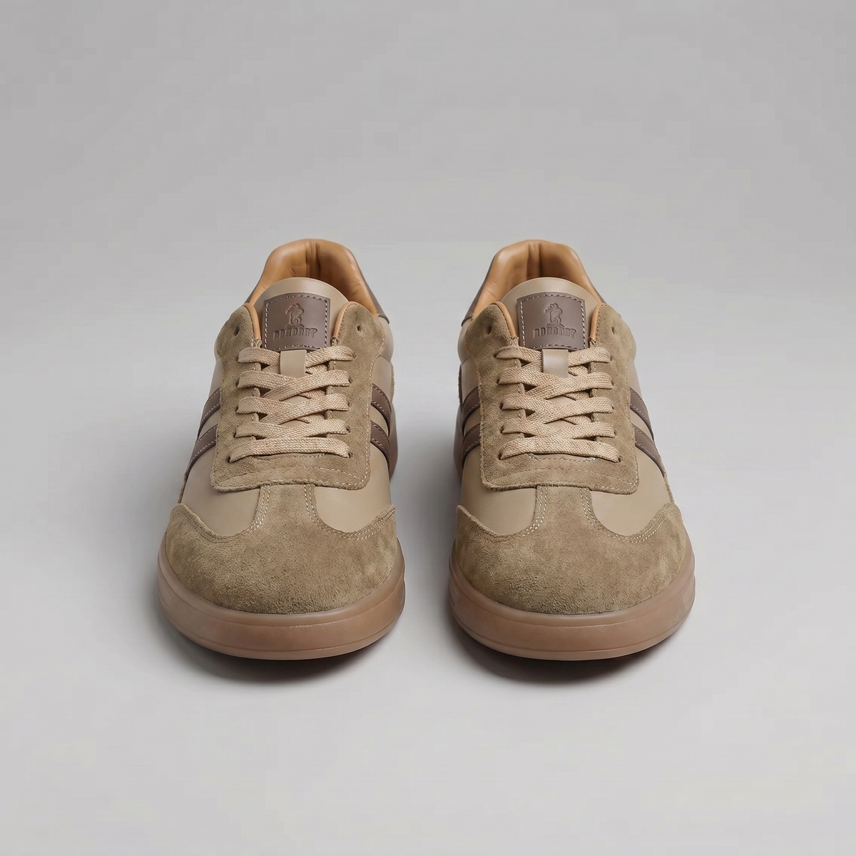 Men's Classic Retro Trainers, Lace-Up Sneakers - view 12