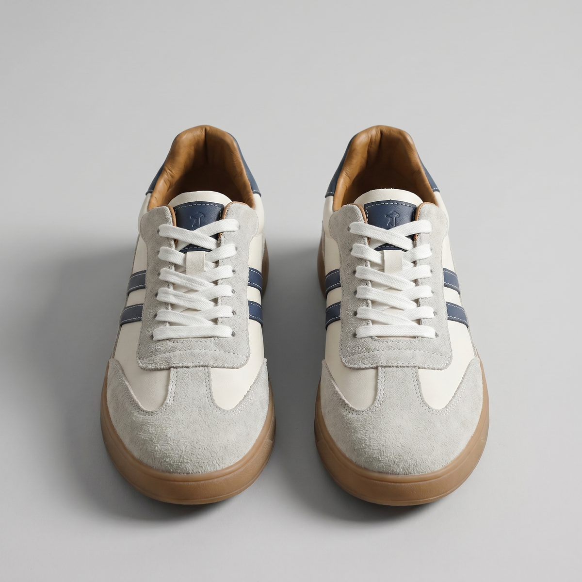 Men's Classic Retro Trainers, Lace-Up Sneakers - view 7