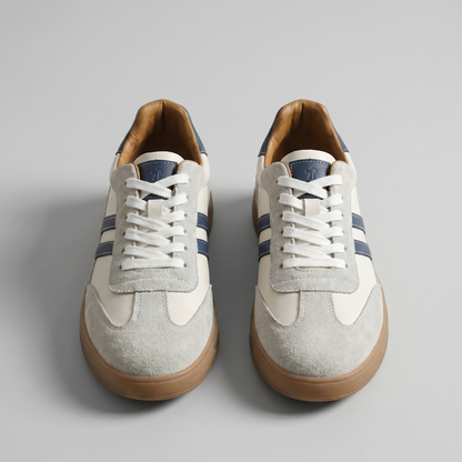 Men's Classic Retro Trainers, Lace-Up Sneakers - view 7