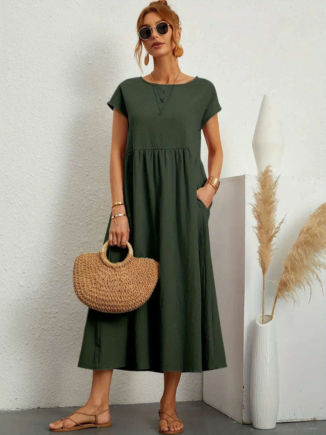 Soraline — midi dress view 3