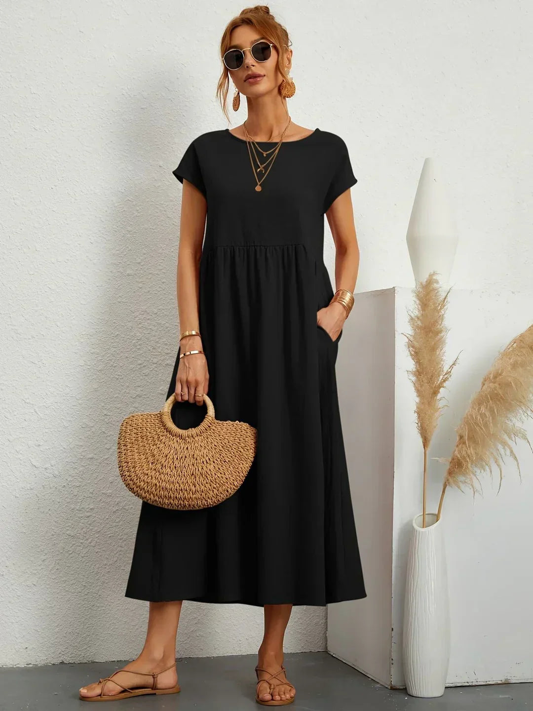 Soraline — midi dress view 4