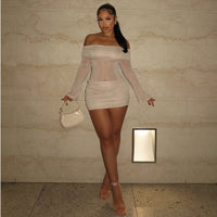 Colette | Mini Dress With Sheer Details