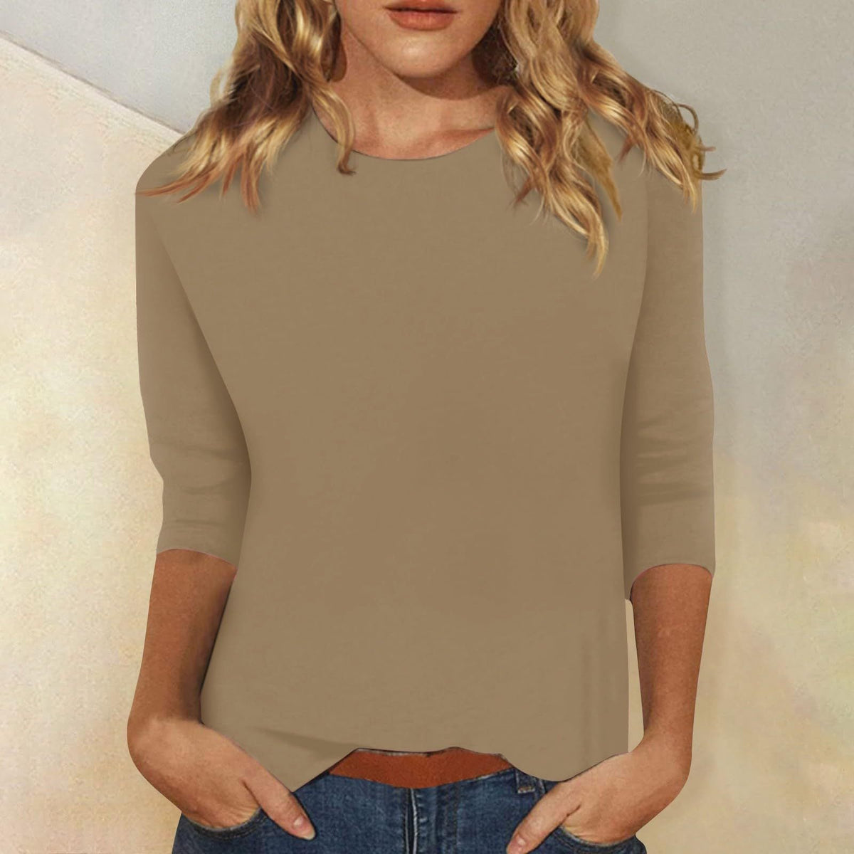 Women's Three-Quarter Top, Long Sleeve - view 7
