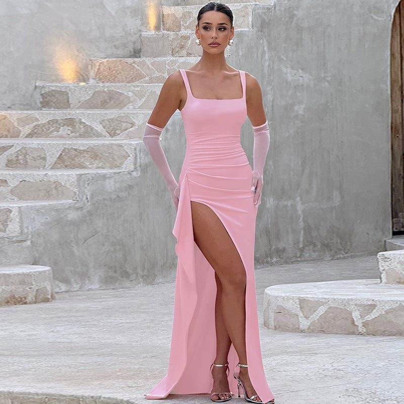 Lunaire Pink dresses - front view