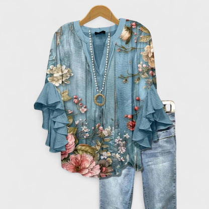 Brevelle — floral blue