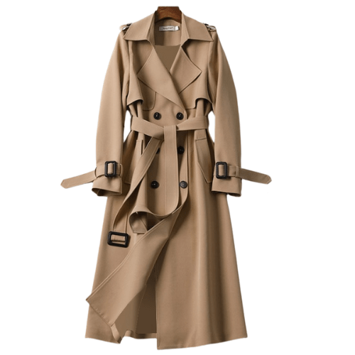 Women's Vintage Trench Coat, Belted 2